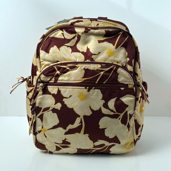Vera Bradley Handbags - Vera Bradley Bancroft Backpack – Scattered Anemones Pattern (NEW with Tags)